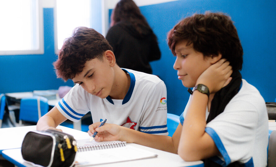 Alunos do Ensino Fundamental II